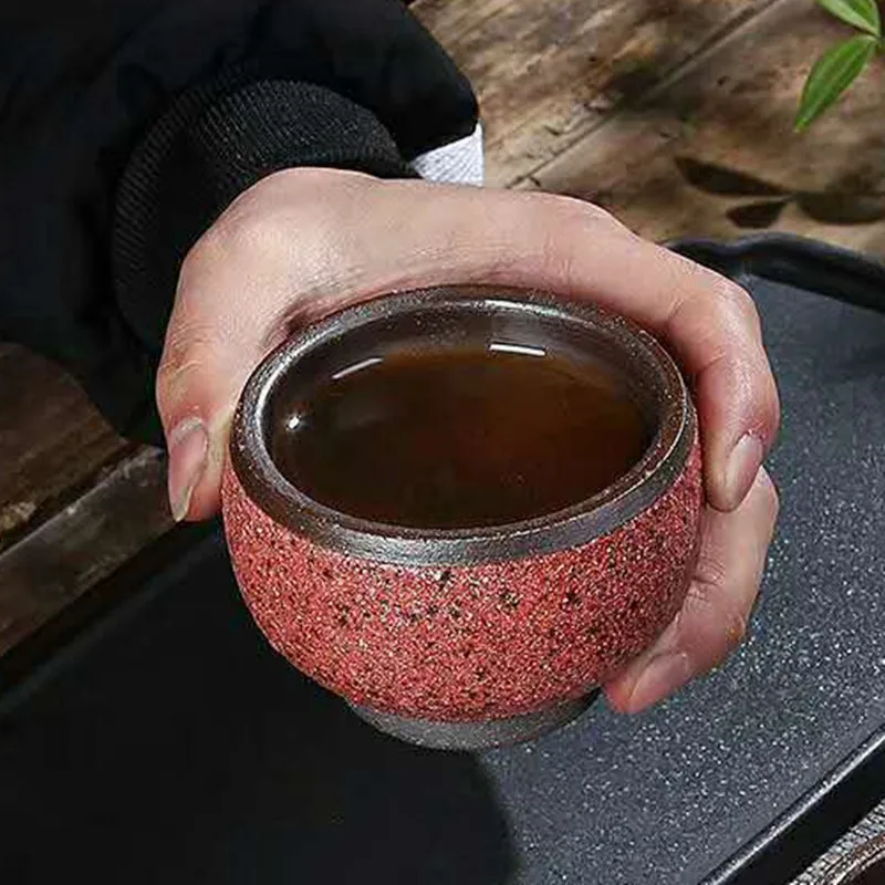 Чайная чашка с дровами старая горная буровая чайная Ручная работа керамическая