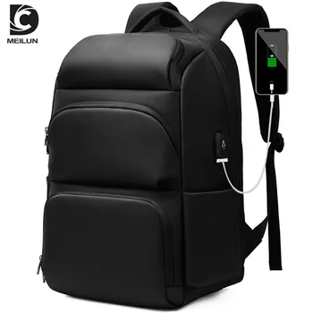 

new multi-function business backpack male USB large capacity computer package gifts students anti-theft backpack