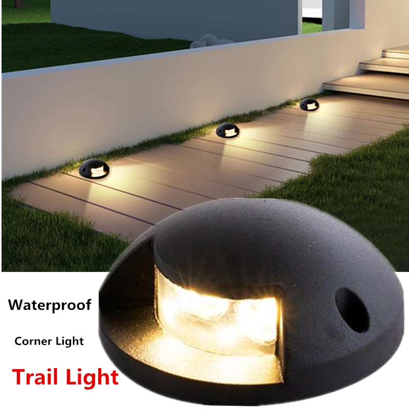Corridor Walkway Lights Corner Light LED Sidewall Light Underground Lights Villa Scenic Spot Pedestrian Street Step Trail
