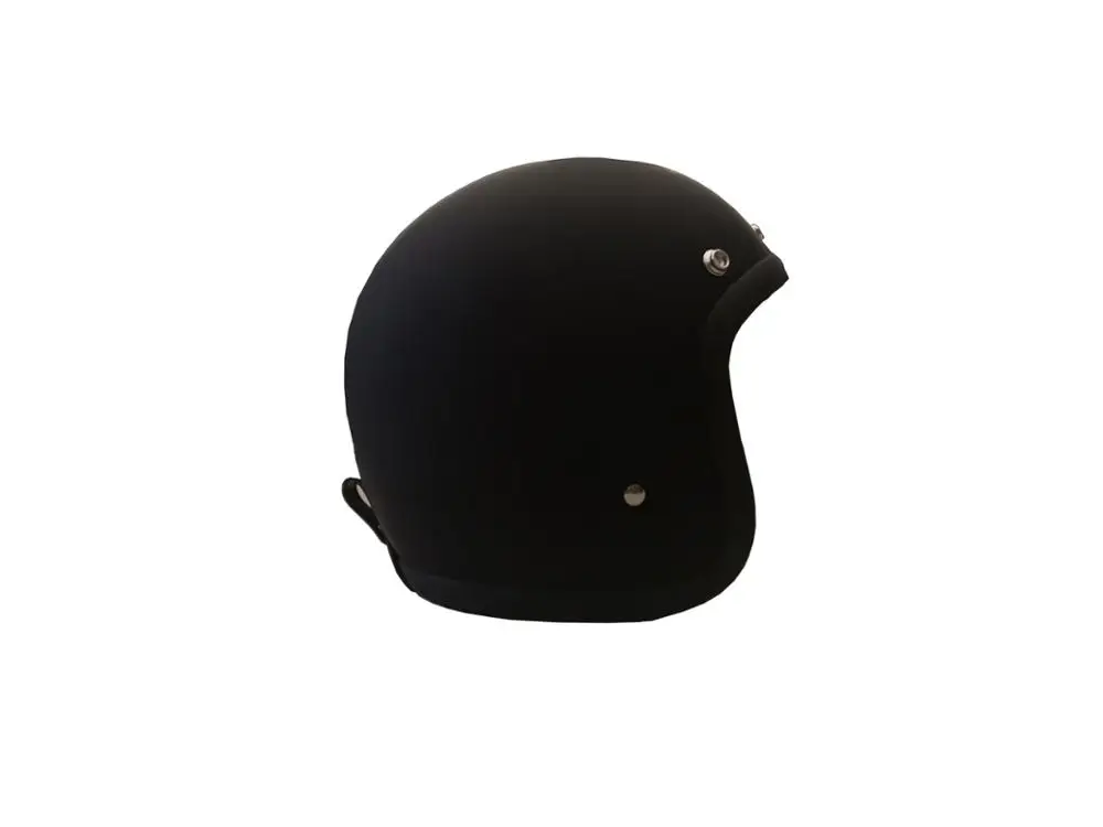 TT& CO Ретро мото rbike moto rcycle шлем casco moto glassfiber винтажный шлем 500TX Половина лица ECE Сертификация брендовый шлем - Цвет: Matte black