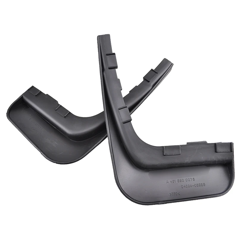 Набор литых брызговиков для Benz Smart Fortwo 2013 2012 2011 2009 A451 C451 2008- брызговики Брызговики передние и задние брызговики