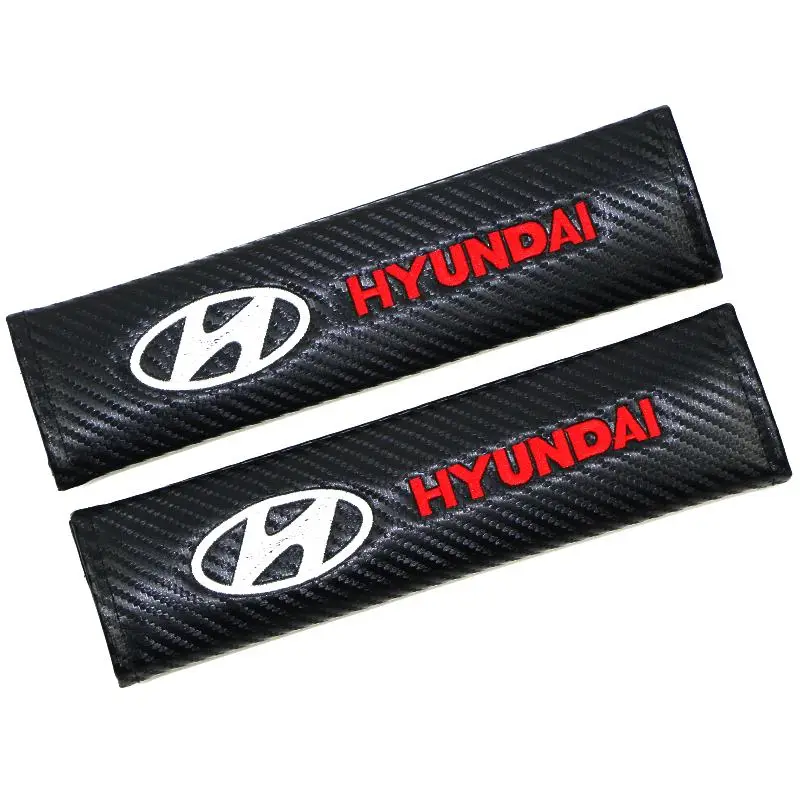 

2pcs Carbon Fiber Cotton Protection Cover Case For Solaris ix35 i20 i30 i40 HYUNDAI Tucson CRETA Santa fe Car Styling