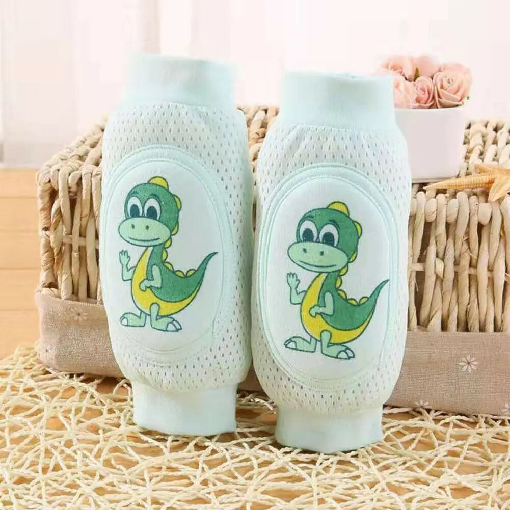 Green dinosaur Детские аксессуары, гетры для малышей, детские защитные наколенники для детей 0-5 лет - Цвет: Green dinosaur