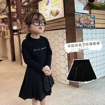 

2020 Korea Style Baby Girls Draped Skirt Fashion Spring Girls Skirts Kids Clothes 1-6 years