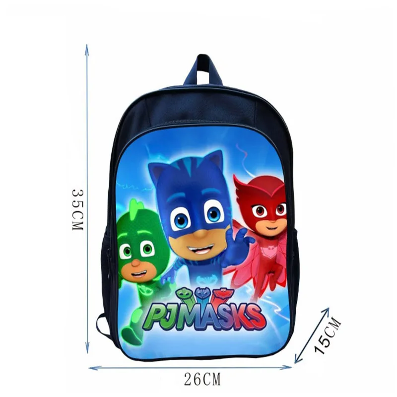 Pj Маски мультфильм унисекс школьный рюкзак Pj маска Juguete Catboy Owlette Gekko фигурки студенческий рюкзак S67