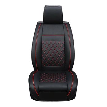 

Multicolor Car Front Seat Covers PU Leather Universal Seat Cushion Soft Protector TD326