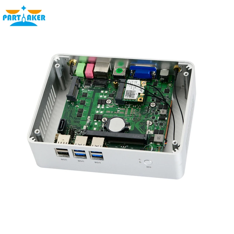 Barebone Мини ПК Windows 10 Intel Core i7 6650U i5 7267U i5 6267U двухъядерный процессор Iris graphics 540 мини настольный ПК HDMI VGA Wifi