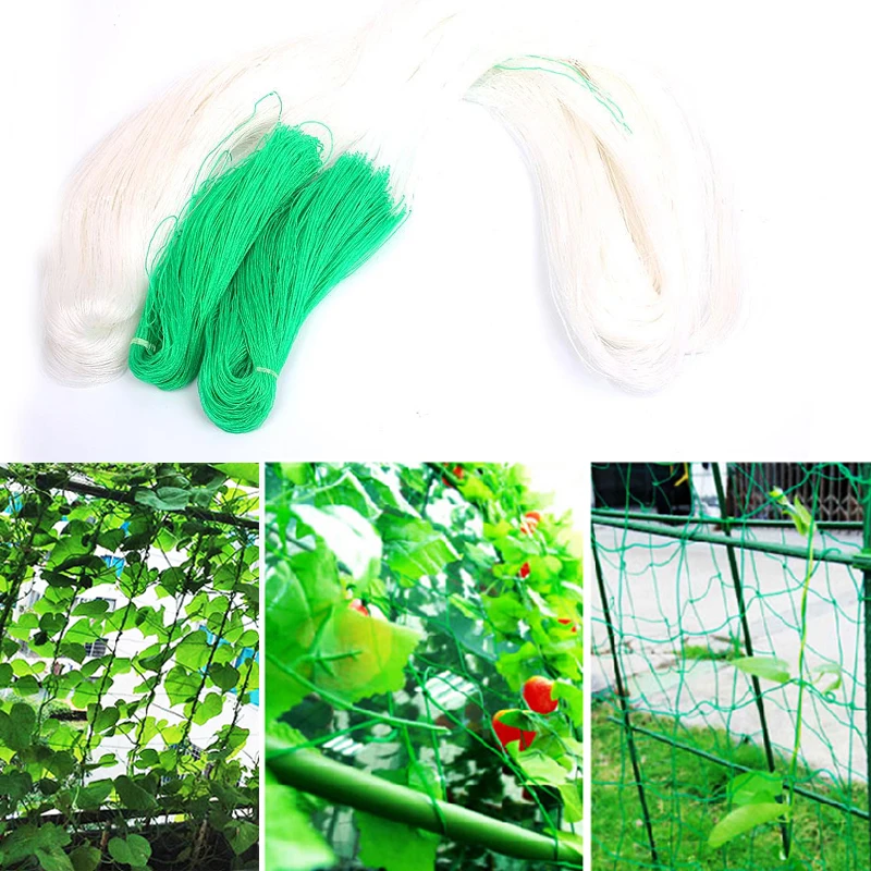 

Planting Climbing Frame Gardening Net Mesh Fruits Nylon Home & Garden Vegetable Tool Trellis Netting Plants Anti-Bird