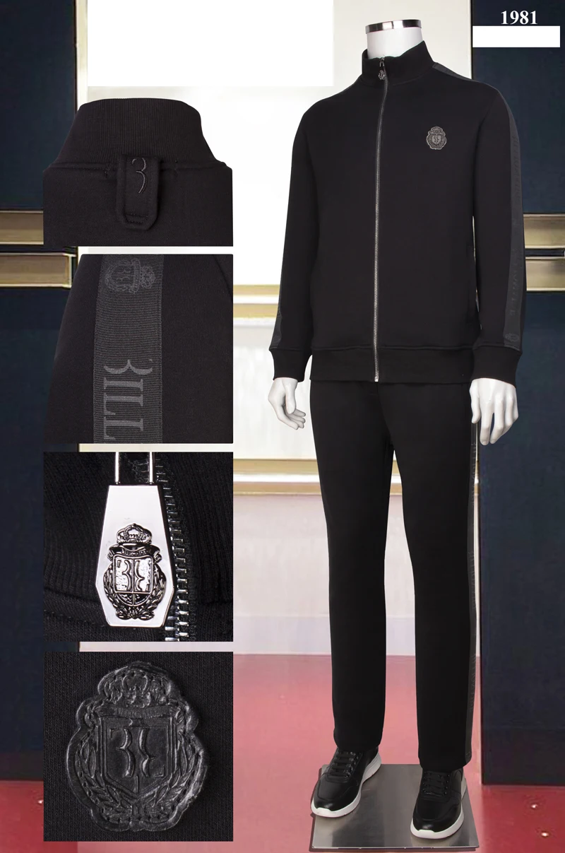BILLIONAIRE Sportswear Thick set men 2020 winter new Fashion outdoor cotton zipper warm England high quality big size M-4XL BILLIONAIRE Sportswear Thick set men 2020 winter new Fashion outdoor cotton zipper warm England high quality big size M-4XL