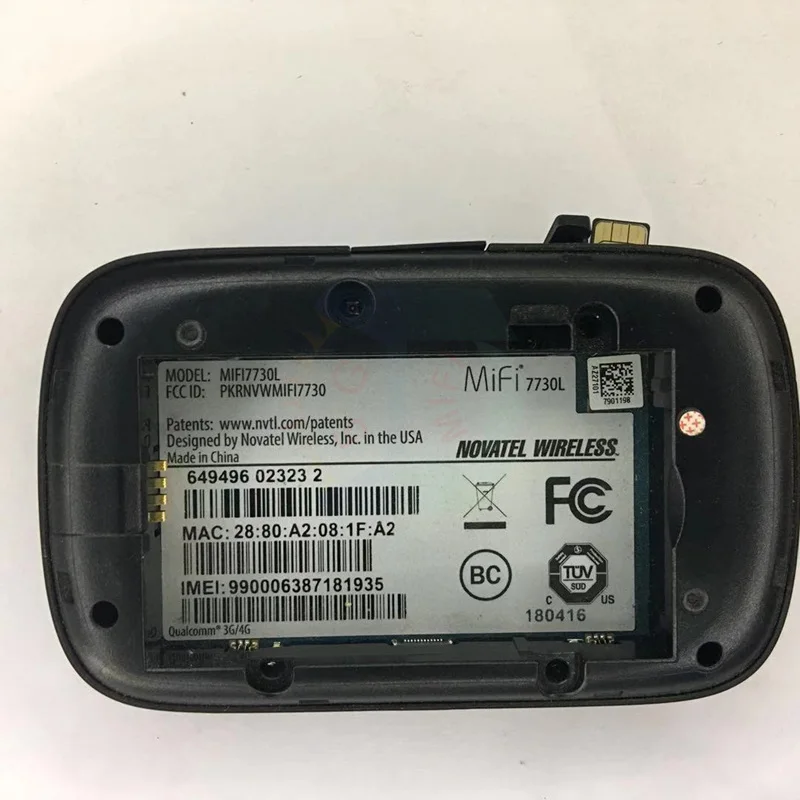 Старое и б/у устройство Novatel mifi 7730l Jetpack MiFi 7730 lte 450 Мбит/с роутер 4g sim карта с