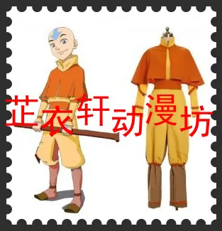 Костюм Амина для косплея Aang из Аватара сделанного на заказ|Костюмы аниме| |