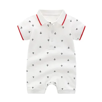 

Summer rompers Newborn Baby boy Clothes Short Sleeve Outwear infant Baby Body Cotton Baby clothing Romper