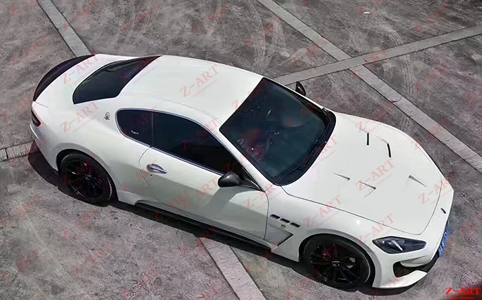 Z-ART капот двигателя из углеродного волокна для Maserati GT GC капот двигателя из углеродного волокна для Maserati Gran Turismo 2008- крышка двигателя