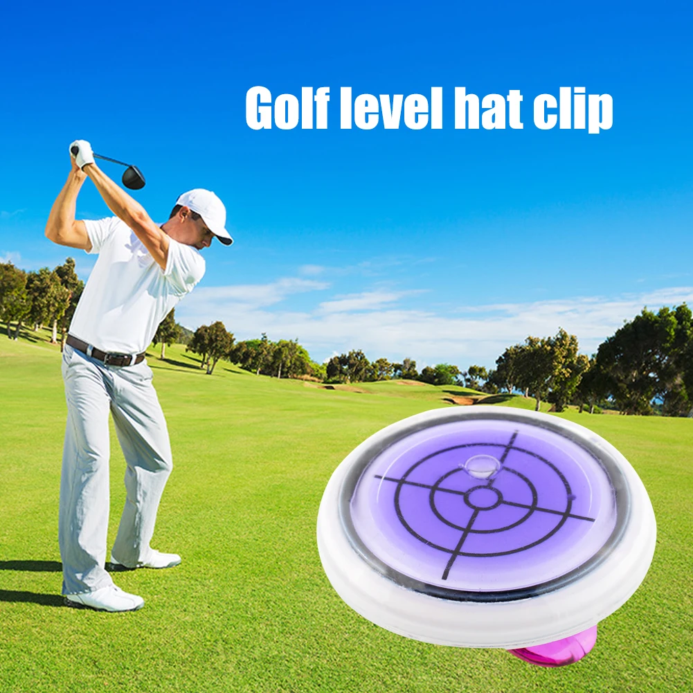 Golf Hat Clip Level Ball Putting Marker Slope New