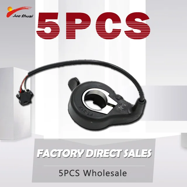 US $12.54 High Quality Normal Connector Thumb Throttle for Ebike Electric Bicycle electric scooter Speed Shif