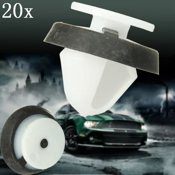 

20Pcs/Set Car Auto Bumper Fastener Retainer Push Clips Interior Trim Door Panel Card Pillar Clips For Peugeot 207 807 6991Y8