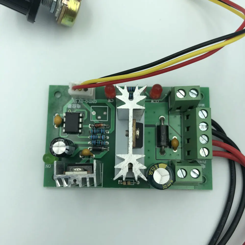 CCM6N PWN 12V контроллер скорости двигателя постоянного тока 6A 6V редукторный