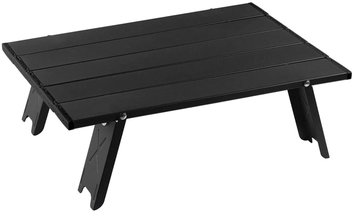 Outdoor Camping Portable Foldable Mini Table For Tours Beach Picnic Barbecue Tableware Folding Computer Desk Ultralight