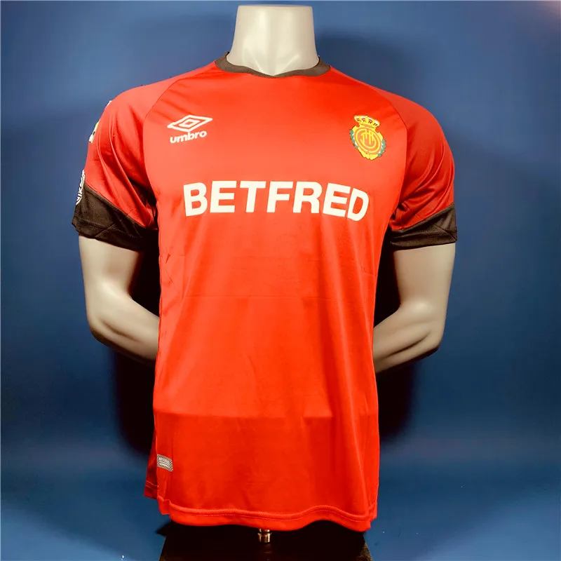 

Umbro Football Jerseys LFP Real Club Deportivo Mallorca FIFA Soccer Jerseys Football Shirt Men T-shirt European football La Liga