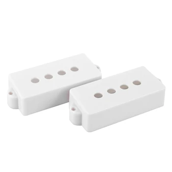 

2PCS Electric Guitar PB P-Bass Pickup Covers 28.5MM Space white Great Replacement White