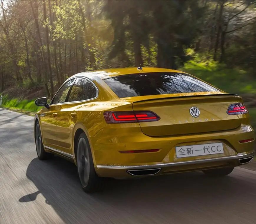 ABS/углеродного волокна заднее крыло багажника спойлер для 19 Volkswagen CC