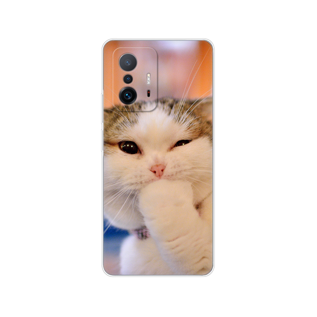 Xiaomi 11T Case For Xiaomi 11T Pro Soft Case Silicon Phone Back Cover For Xiaomi11T mi 11 T 11TPro coque 6.67inch bumper TPU