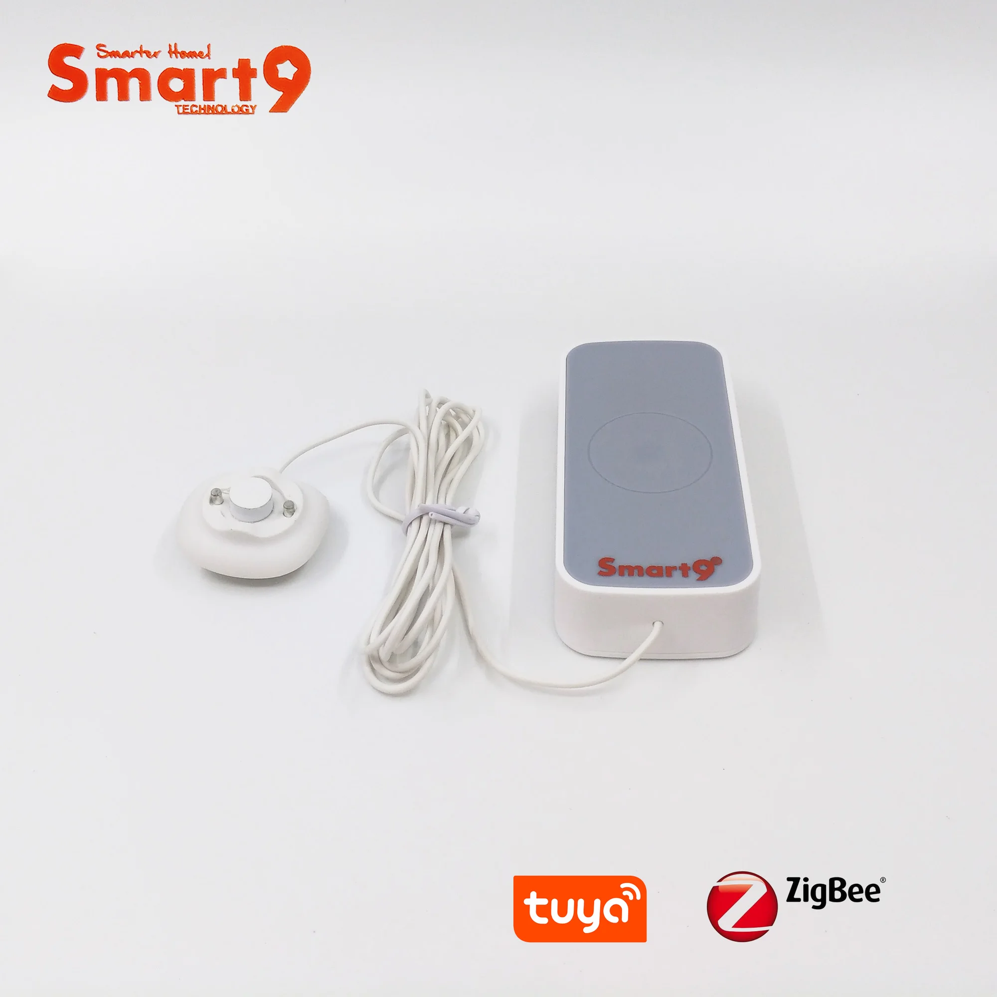 Детектор утечки воды Smart9 ZigBee работает с TuYa Hub приложением Smart Life | Электроника