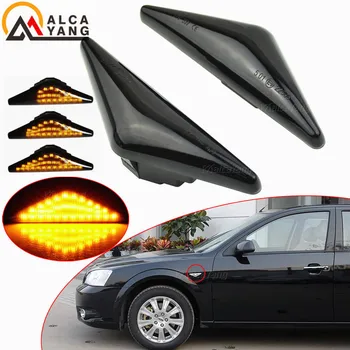 

For Ford Mondeo 2000-2006 Focus MK1 1998-2004 Side Marker Led Dynamic Turn Signal Light Fender Sequential Lamp Blinker