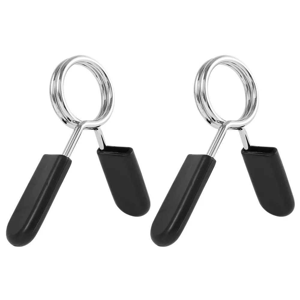 2 Pinces à Haltères à Ressort – Clips Pour Barres De 1 Pouce – Matos De Muscu