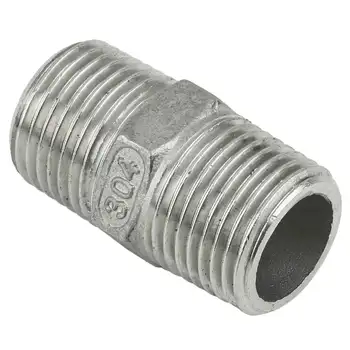

2/1 Male x Male 39cm Hexagonal 304 Stainless Steel threaded Pipe NPT