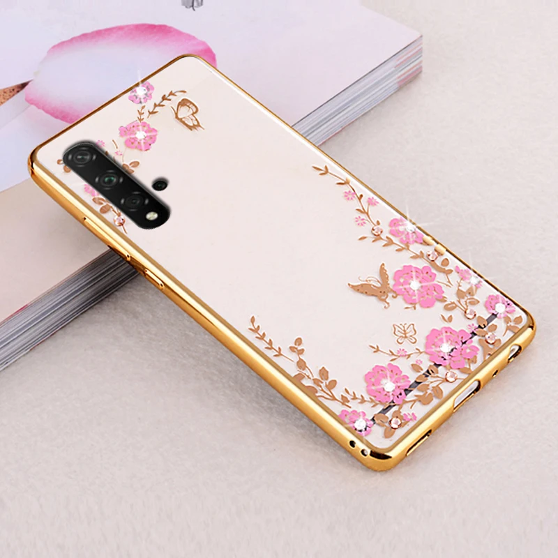 Чехол YueTuo coque, чехол, чехол для HuaWei Nova 5 pro Nova5 5i p20 lite, Прозрачный задний мягкий силиконовый чехол для телефона