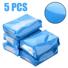 5 шт./лот, синяя чистая глиняная панель, автомобильная моющая глина для автомобиля, инструменты для ухода за мойкой грузовика, удаляющие пятна для мытья, детализирующий очиститель