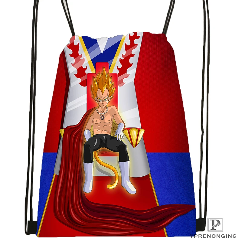 Индивидуализированный Жемчуг дракона Kai Goku походная сумка на шнурке милый рюкзак для детей(черная спинка) 31x40 см#180531-03-33