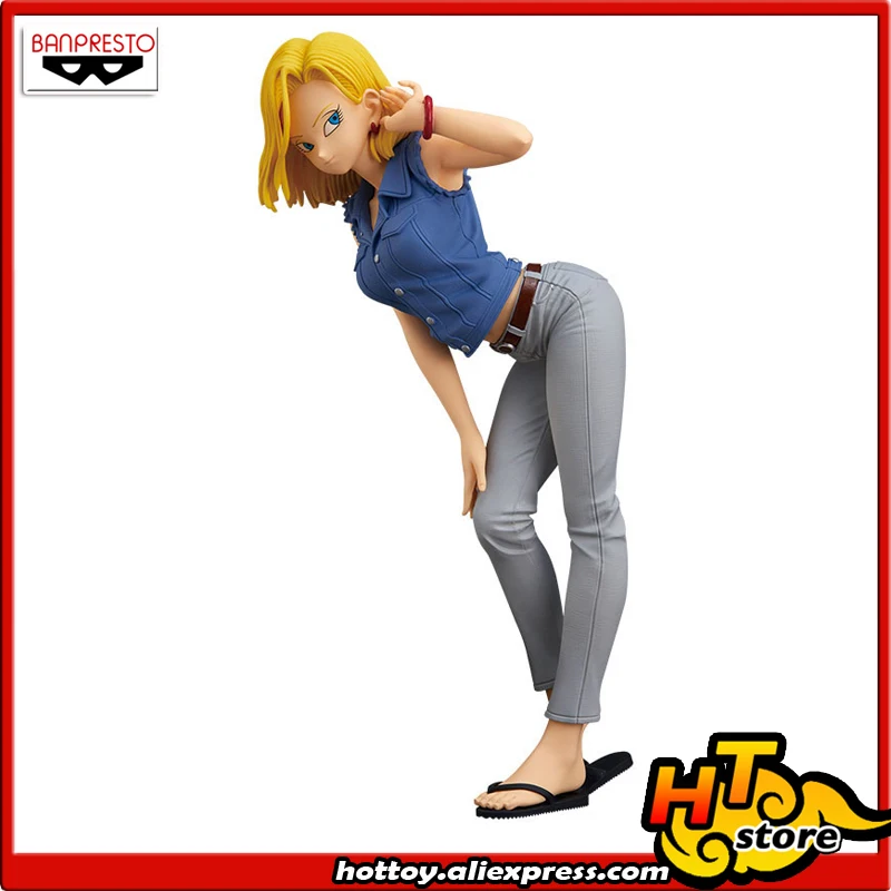 Banpresto Коллекция Рисунок-ANDROID № 18 II(синий) от "Dragon Ball Z"