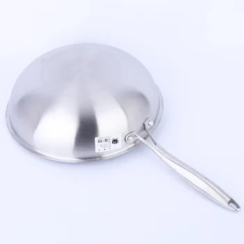 

Food Zhen composite steel honeycomb micro oil fume non-stick wok gas induction cooker general iron pot