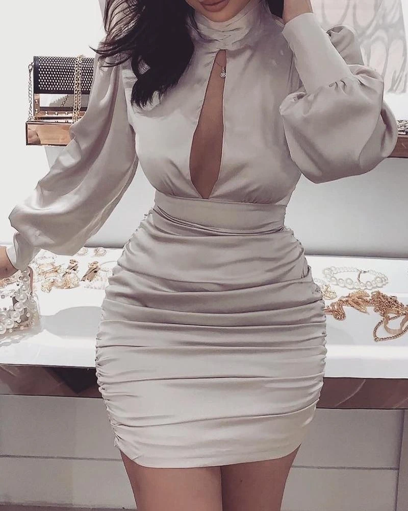 satin dress aliexpress