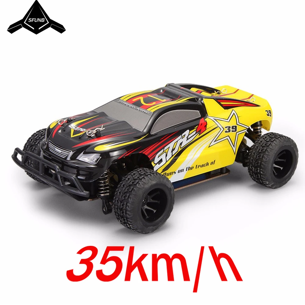 

Wltoys A222 1:24 four-wheel drive RC car 2.4G remote control speed desert off-road drift racing car alloy material 35km