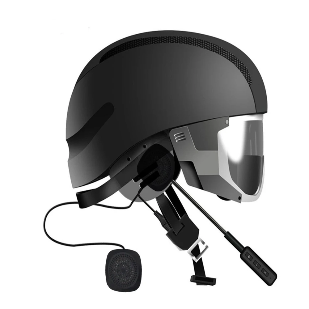 Шлем гарнитура s Moto bluetooth Беспроводная анти-помехи шлем гарнитура Hands Free bluetooth V4.2 домофон для мотоцикла