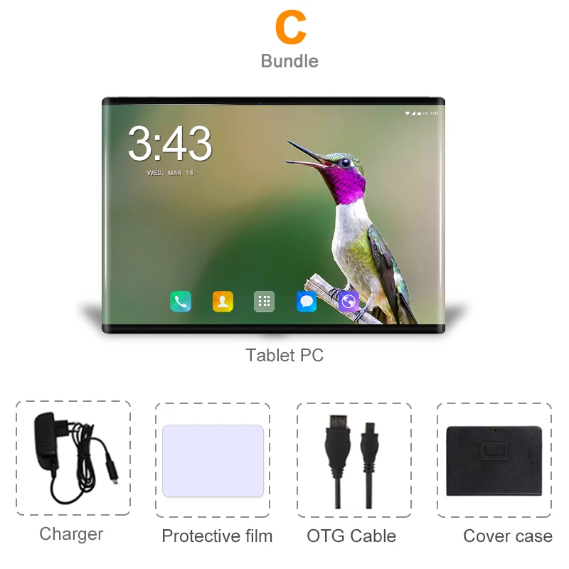 Комплект 3 N9 2.5D ips планшетный ПК 4G Android 8,0 Восьмиядерный Google Play планшеты 6 Гб ram 64 Гб rom WiFi gps 10 'планшетный стальной экран 10 - Комплект: Комплект 3