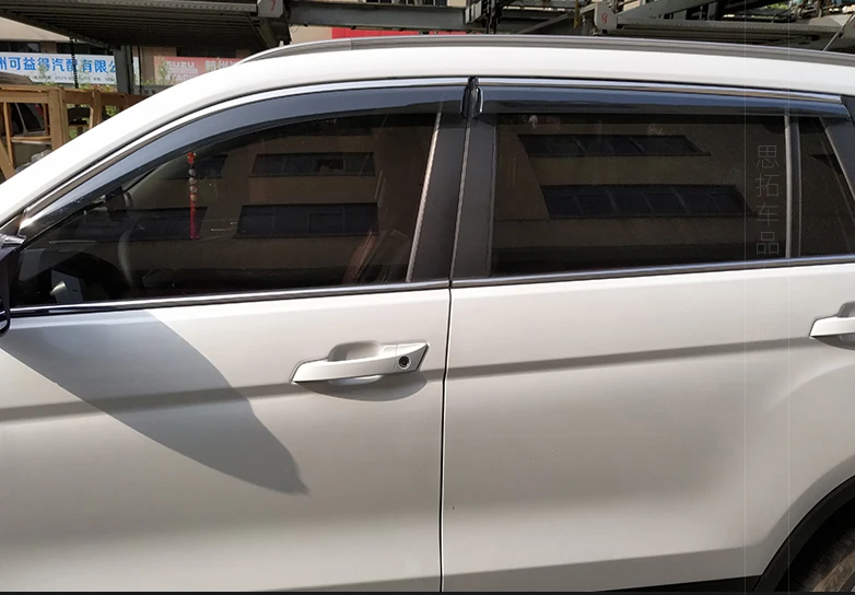 Акриловые окна автомобиля дождь щит для toyota verso 2010 2011 2012 2013 sportvan