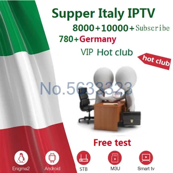 

italy iptv M3u Subscription for iptv Italy German Mediaset Premium Europe Spain tv box For Android Box Enigma2 Smart TV PC Linux