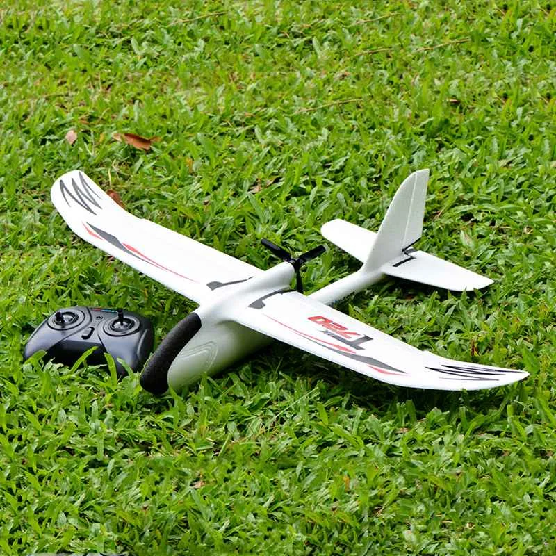 OMHOBBY T720 716 мм размах крыльев 4CH EPO тренер для начинающих планер RC самолет RTF с Hidde руль приводной системы