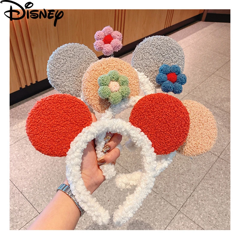 Новинка милый мультяшный аксессуар для волос повязка на голову с цветами женский