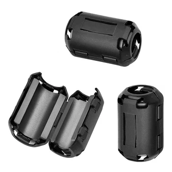 

Ferrite Filter Magnetic Ring Core Clip-on RFI EMI Noise Suppressor 3.5/5/7/9/13mm Cable Clip for USB VGA DVI HDMI Earphone Cable