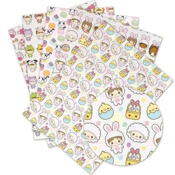

50cm*140cm Cartoon Printed Polyester cotton fabric for Tissue home textile Sewing F201