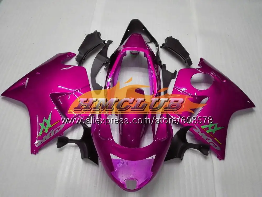 Дрозда для HONDA CBR1100XX 96 97 98 99 00 01 85CL. 73 CBR1100 XX 1996 2007 CBR 1100XX 02 03 04 05 06 07 обтекатели orange - Цвет: No. 22 Pink
