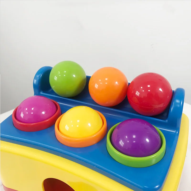 Hot Sales Hammer Table Ball Pounding yin le chui Ball Table Educational Toy