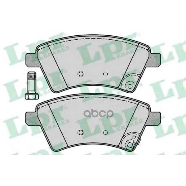 Колодки Тормозные Suzuki Sx4 06-(Венгерская Сборка) Передние Lpr 05p1245 Lpr арт. 05P1245
