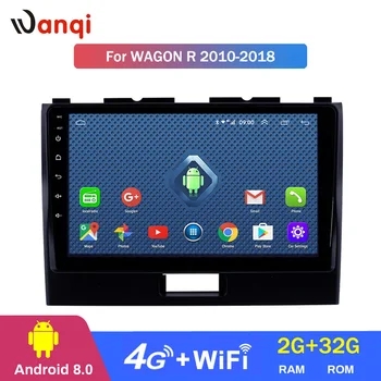 

4G Lte All Netcom 9 inch Touch screen Android 8.0 for 2010-2018 SUZUKI WAGONR GPS Navigation Radio with USB WIFI Bluetooth