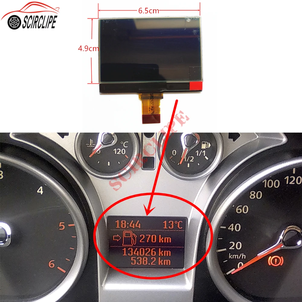 Instrument Cluster Replacement VDO / Dashboard LCD Screen Display Pixel